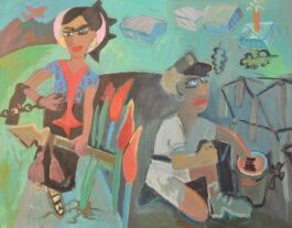 Galerie Born, zeitgenössische Kunst. Malerei, Zeichnung und Skulptur. 